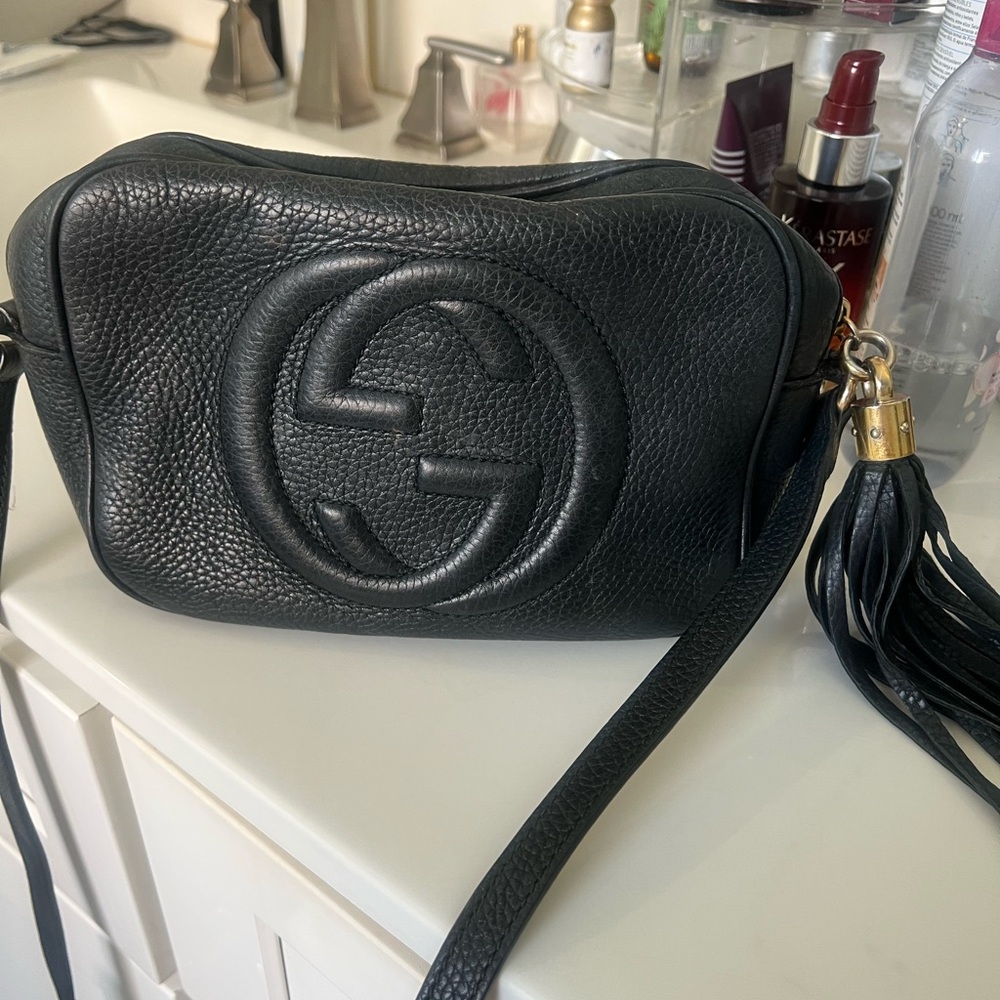Used Gucci Soho bag , still life left